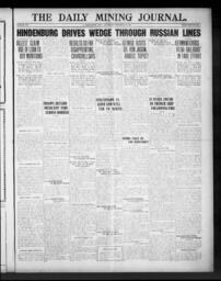 The Daily Mining Journal, 1915-09-18