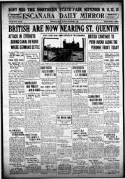 Escanaba Daily Mirror, 1918-09-09