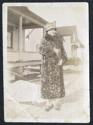 Unidentified Knuth Woman in Fur Coat