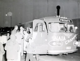 (178-03) Basketball--NAIA Victory Celebration 1958