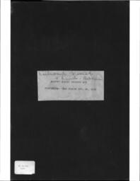 Cleveland-Cliffs Iron Company Mining Department Annual Report, 1905 (Book 2-Part 1)