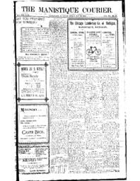 The Manistique Courier, 1897-05-28