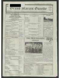 Grand Marais Gazette, 1996-11-07