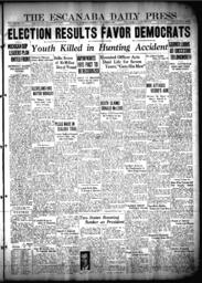 The Escanaba Daily Press, 1931-11-05