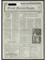 Grand Marais Gazette, 1998-02-05