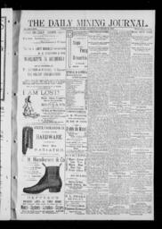 The Daily Mining Journal, 1890-12-12