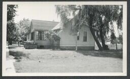 (015-017) House with Willow Tree and Brick Entrance