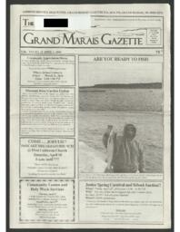 Grand Marais Gazette, 2010-04-01