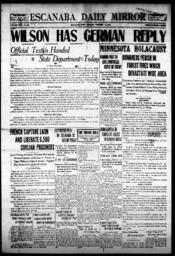 Escanaba Daily Mirror, 1918-10-14