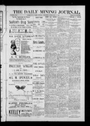 The Daily Mining Journal, 1895-02-18