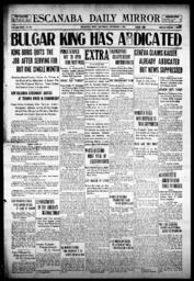 Escanaba Daily Mirror, 1918-11-02