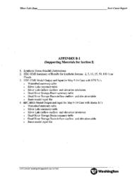 Silver Lake Dam Root Cause Report Appendix B