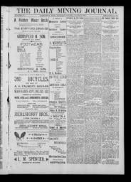 The Daily Mining Journal, 1896-03-19