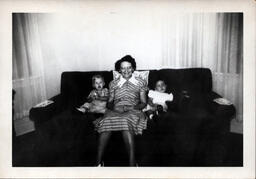 Esther Davidson with Children