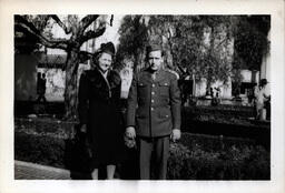 Esther Davidson and Son in Uniform