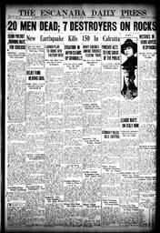 The Escanaba Daily Press, 1923-09-11