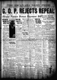 The Escanaba Daily Press, 1932-06-16