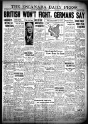 The Escanaba Daily Press, 1939-08-25