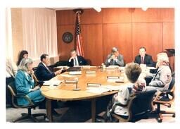 James Appleberry Meeting with the Board of Control (Part of the NMU Historic Photographs Collection)