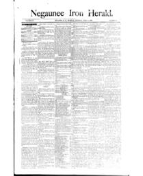 Negaunee Iron Herald, 1887-04-14