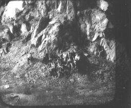 Minor Geological Fold near Negaunee, Michigan