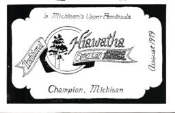 Hiawatha Music Festival Program, 1979