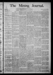 The Mining Journal, 1882-05-20