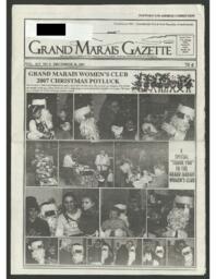 Grand Marais Gazette, 2007-12-20