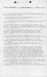 Committee of the Whole, 1992-08-25