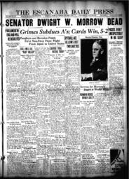 The Escanaba Daily Press, 1931-10-06