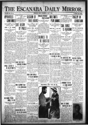 Escanaba Daily Mirror, 1913-05-07