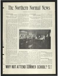 The Northern Normal News, 1921-05-12