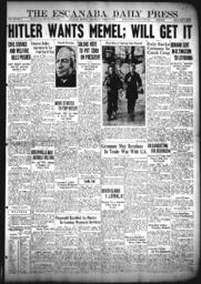 The Escanaba Daily Press, 1939-03-22