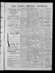 The Daily Mining Journal, 1886-01-26