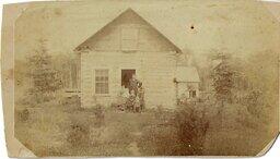 Wilford and Grace Strickland at Home on Channel Road