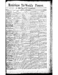 Manistique Tri-Weekly Pioneer, 1888-07-31