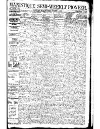 Manistique Semi-Weekly Pioneer, 1893-10-07