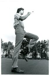 Closeup of Drum Major (Part of the NMU Historic Photographs Collection)