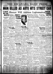 The Escanaba Daily Press, 1931-09-20