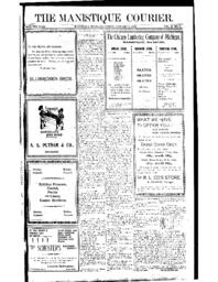 The Manistique Courier, 1898-01-08