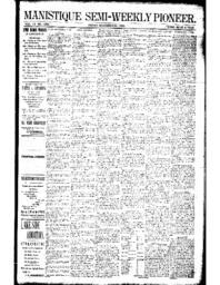 Manistique Semi-Weekly Pioneer, 1892-11-25