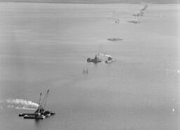 Aerial View of Mackinac Bridge Construction (21 of 77)