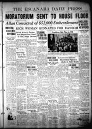 The Escanaba Daily Press, 1931-12-18