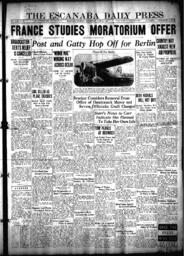 The Escanaba Daily Press, 1931-06-24