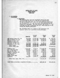 Cleveland-Cliffs Iron Company Mining Department Annual Report, 1950 (Part 2)