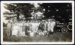 Settlers of Banat, Michigan at Party on Menominee River