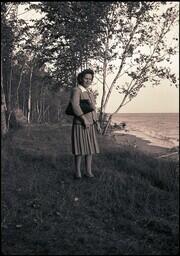 (107-006) Mrs. Dobbek among the Trees