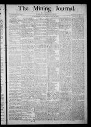 The Mining Journal, 1881-01-22