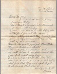 Clarence Fabry to Sis and Bro, 1943-10-18