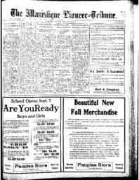 The Manistique Pioneer-Tribune, 1915-08-27